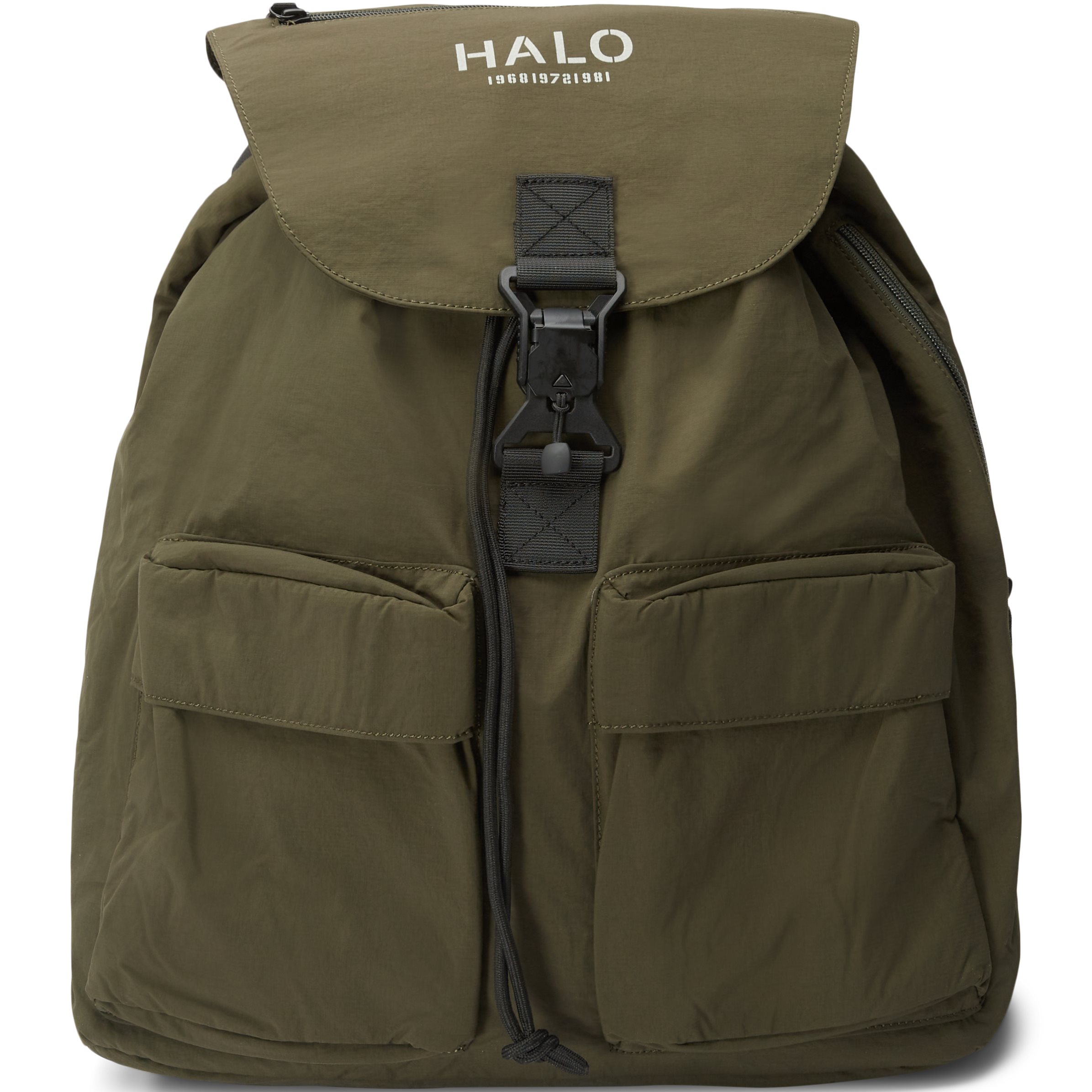 Nylon Backpack - Väskor - Grön