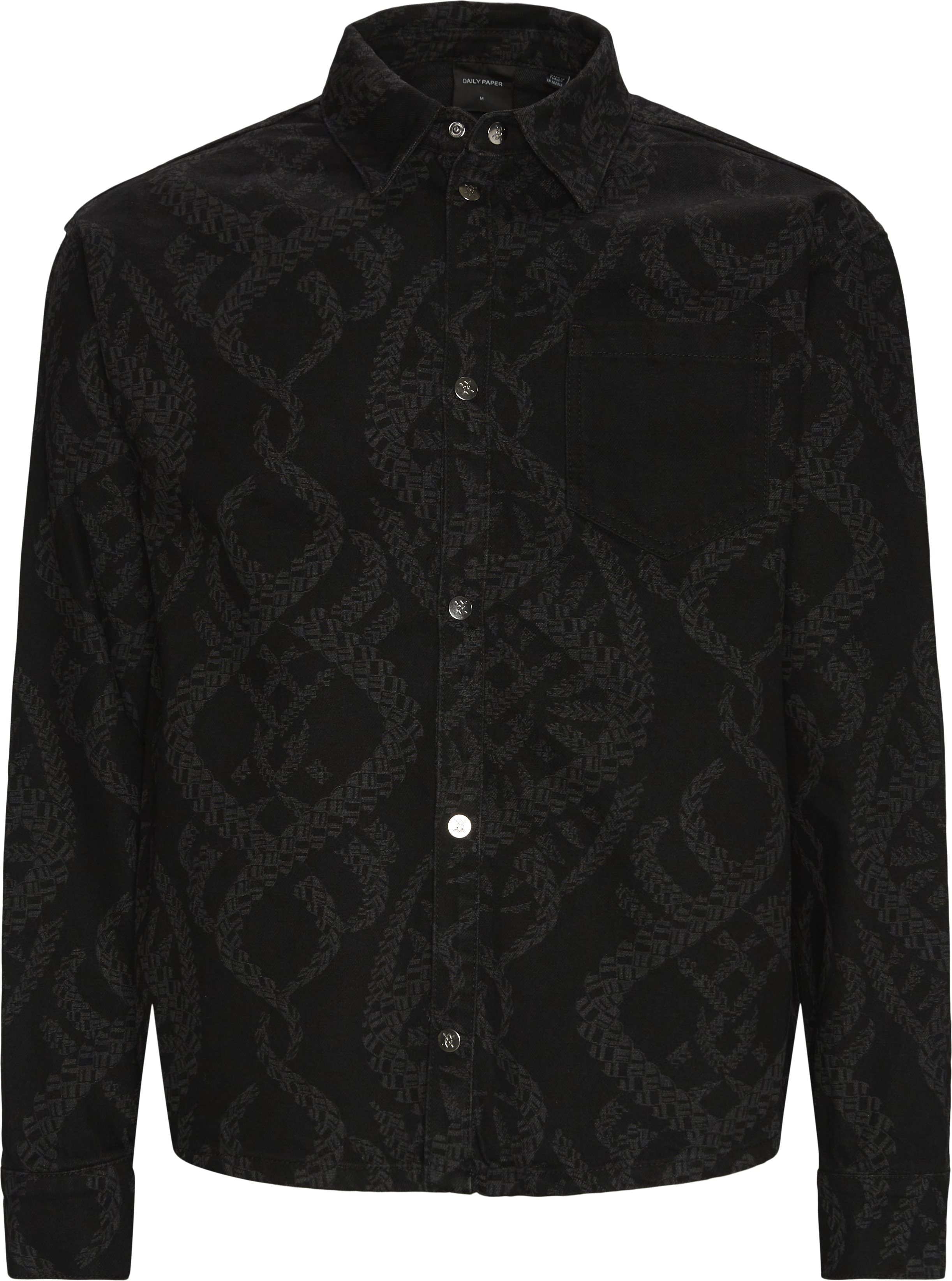 Laro L/æ Skjorte - Shirts - Regular fit - Black