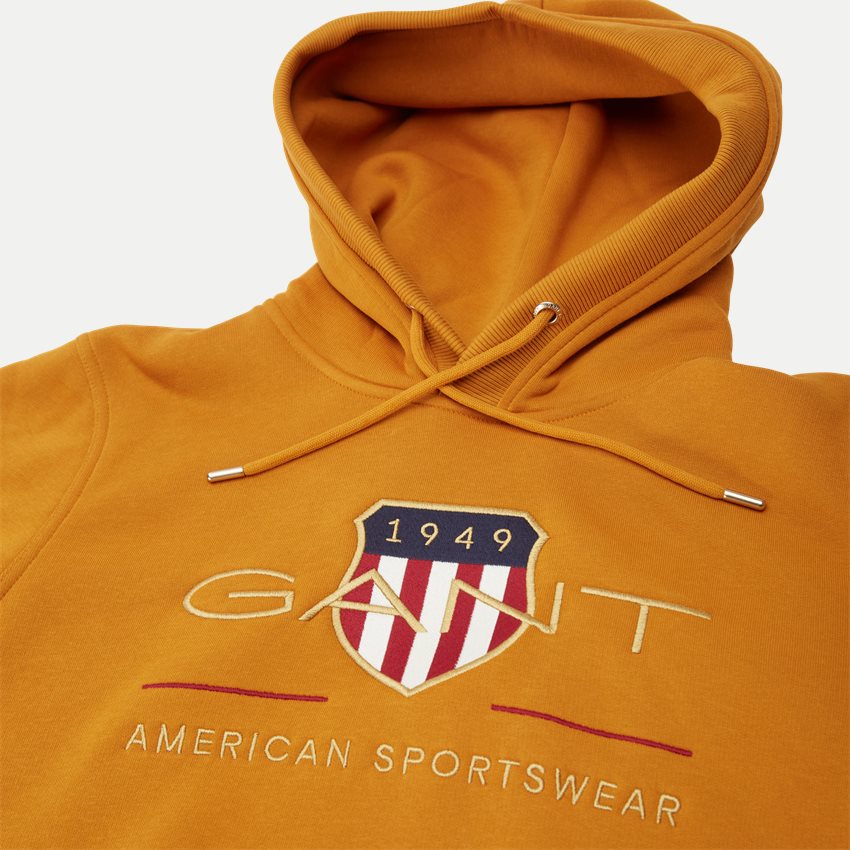 Gant Sweatshirts 2047056 D1 ARCHIVE  SHIELD H ORANGE