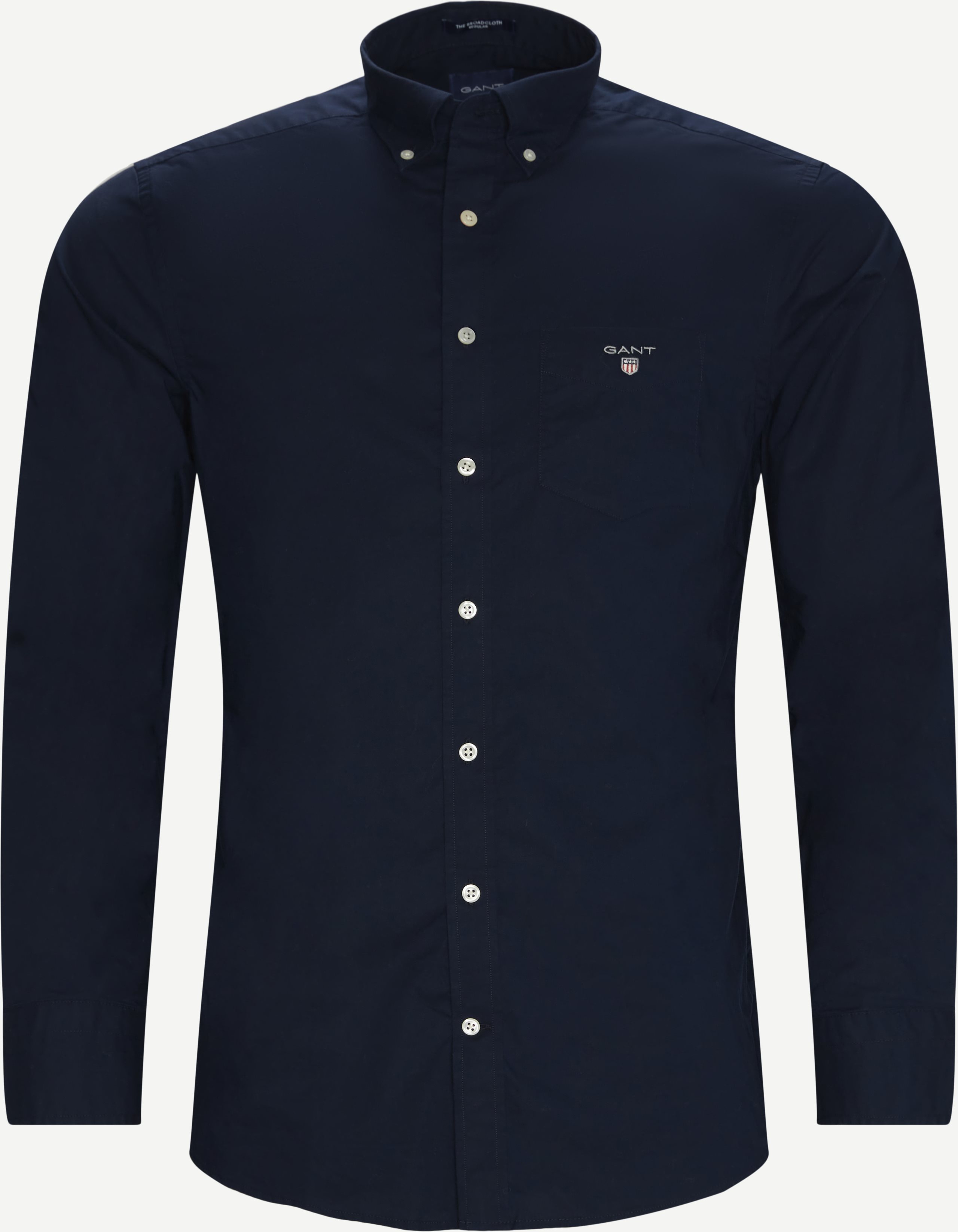 Broadcloth Skjorte - Skjorter - Regular fit - Blå