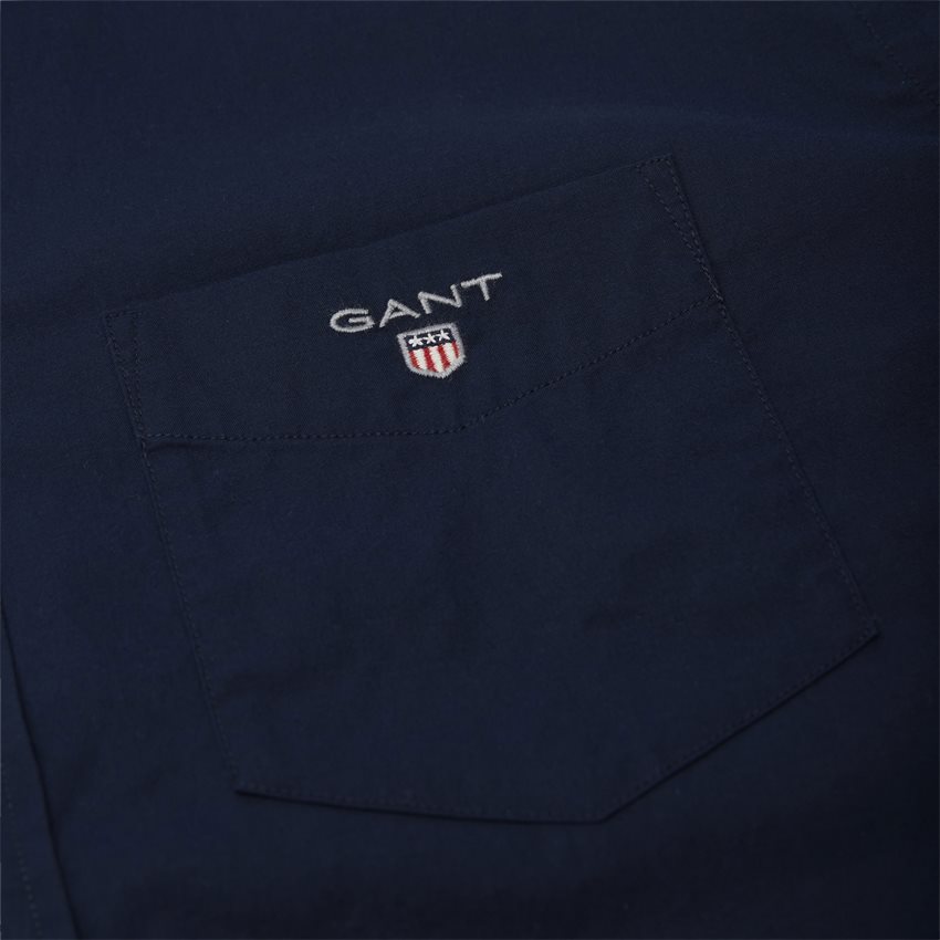 Gant Shirts 3046400 REG BROADCLOTH MARINE