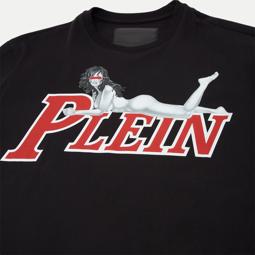 Philipp Plein T-shirts UTK0024 PJY002N SORT