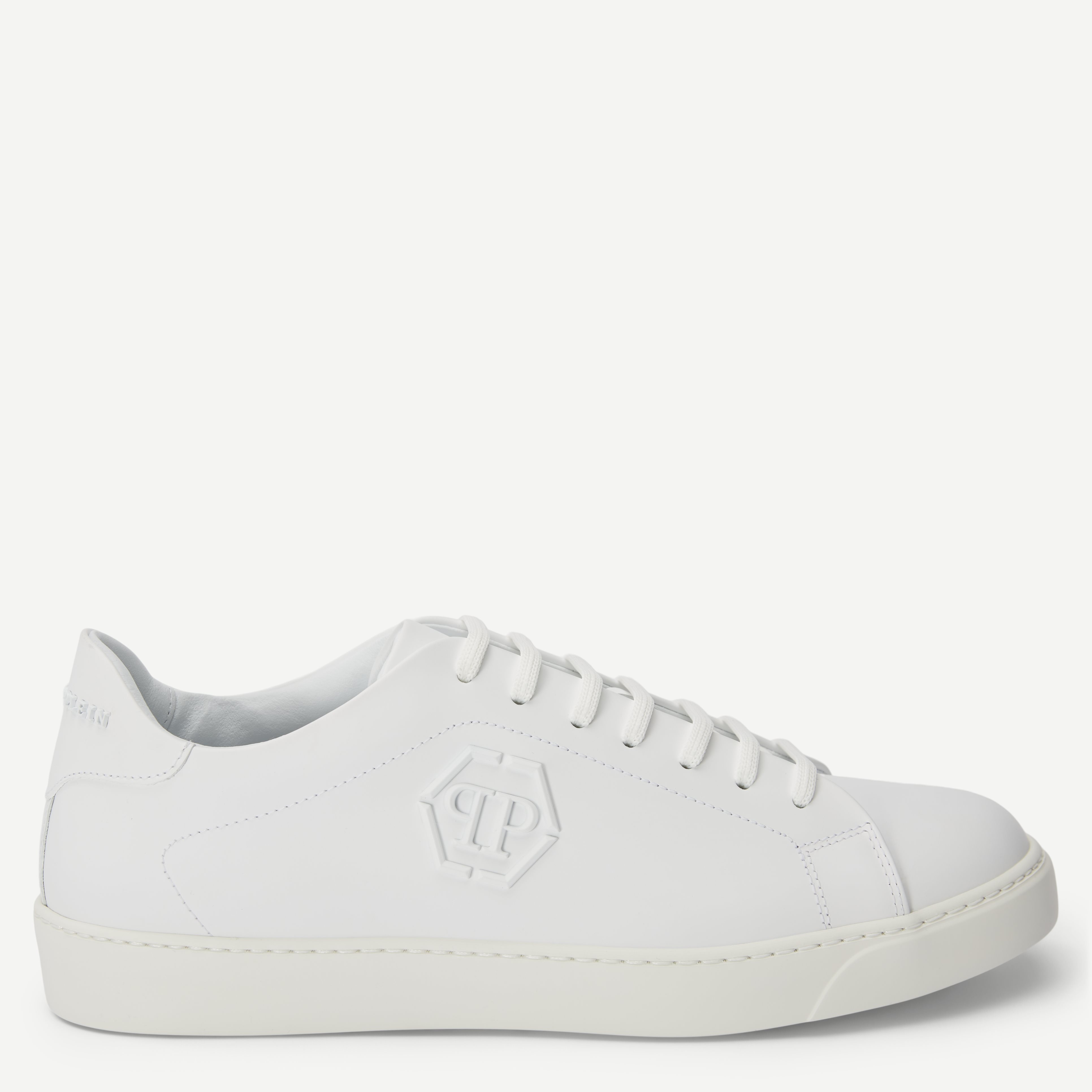 MSC3073 Rubber Leather Lo-top - Shoes - White
