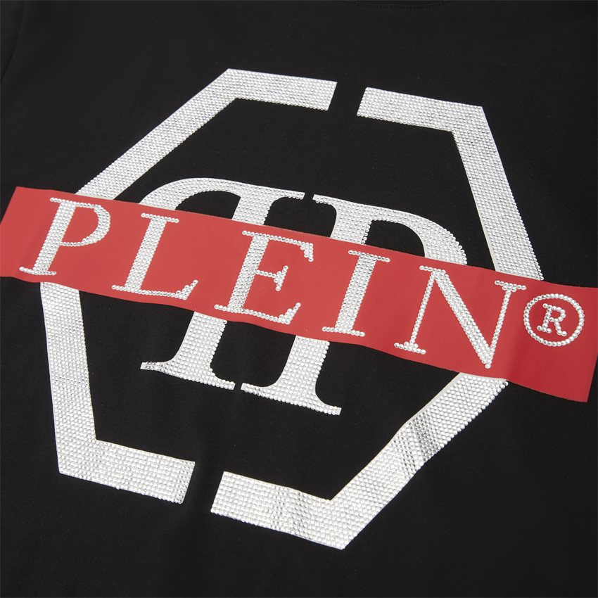 Philipp Plein T-shirts MTK5291 PJY002N SORT