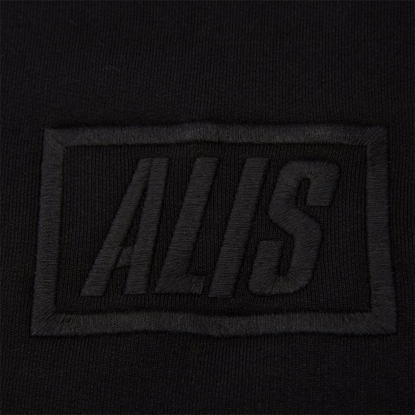 ALIS Sweatshirts TONAL STENCIL HOODIE AM2044 SORT