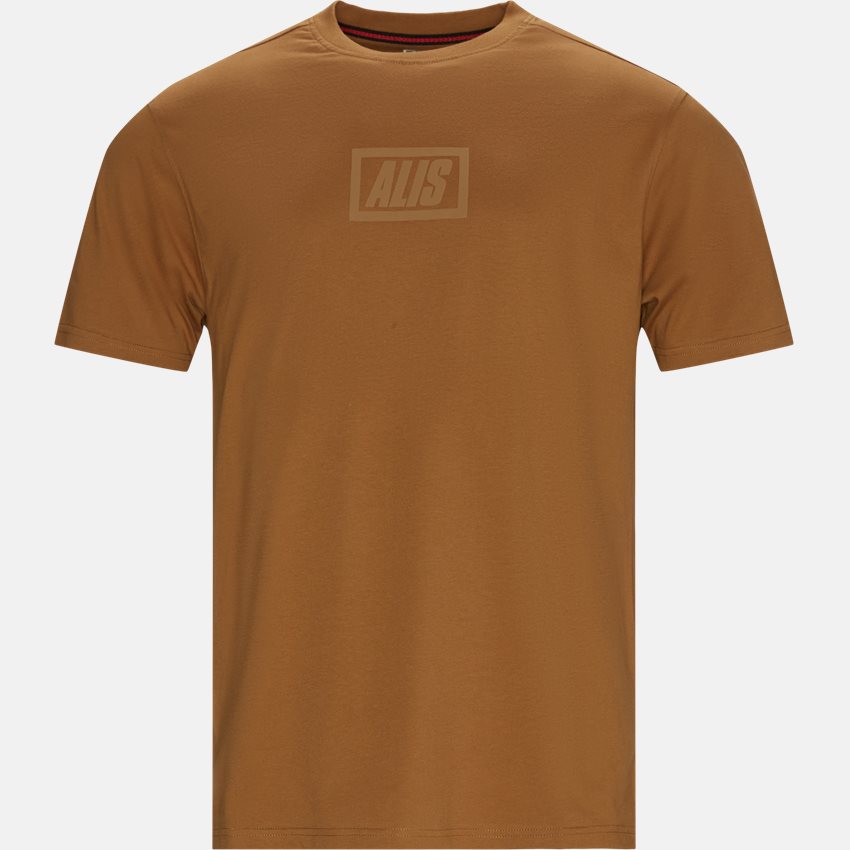 ALIS T-shirts TONAL STENCIL TEE AM3063 BRUN