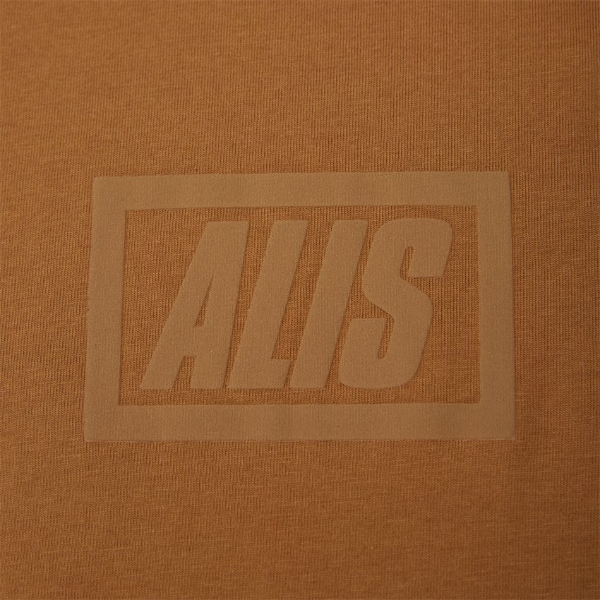 ALIS T-shirts TONAL STENCIL TEE AM3063 BRUN