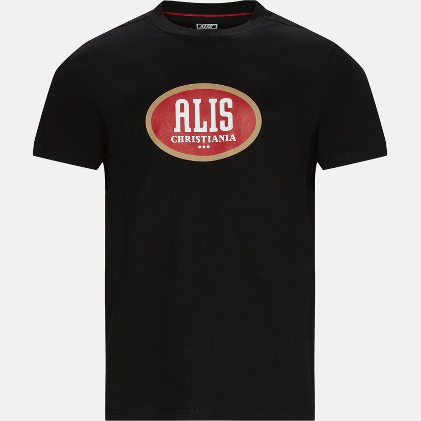 ALIS T-shirts BORN TO ROLL TEE AM3065 SORT