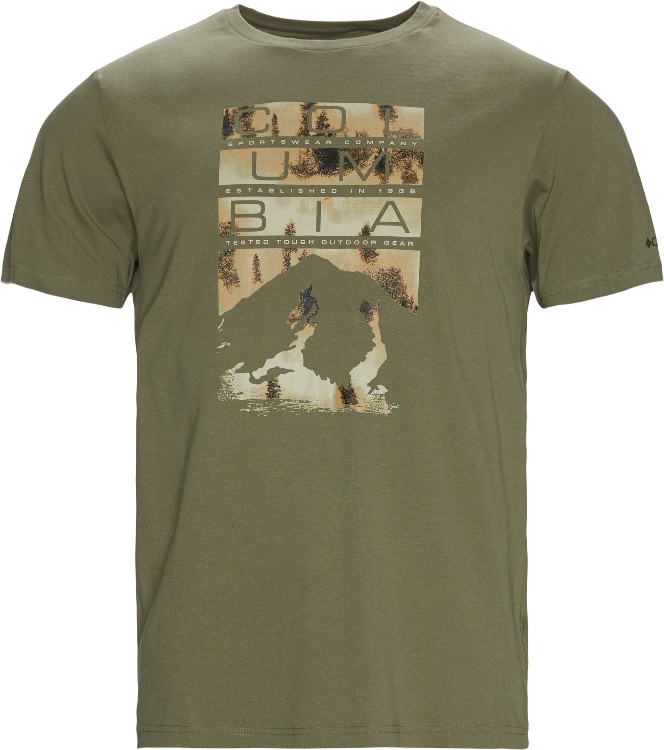 Rebel Ridge Tee - T-shirts - Regular fit - Grön