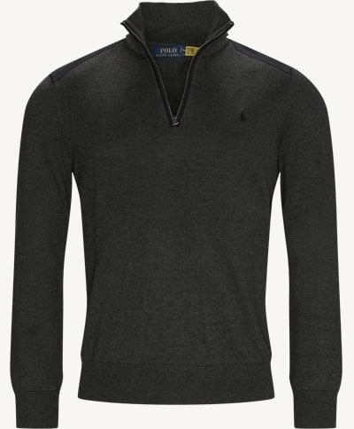 Half Zip Sweatshirt Regular fit | Half Zip Sweatshirt | Grey