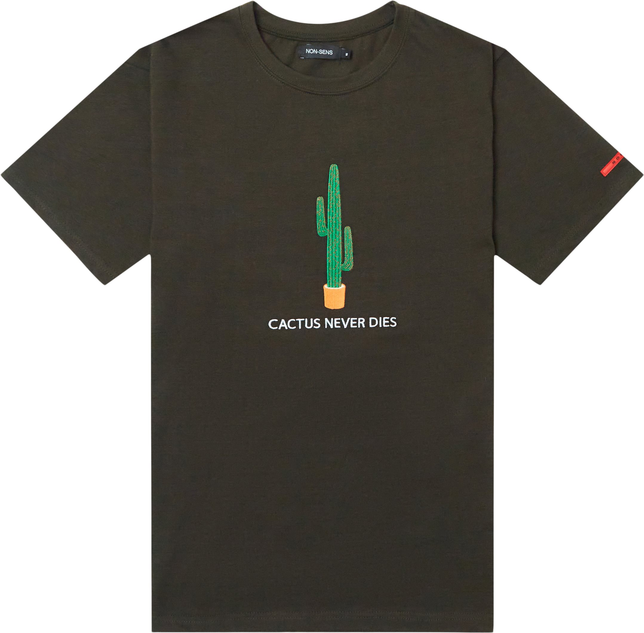 Cactus Tee - T-shirts - Regular fit - Army