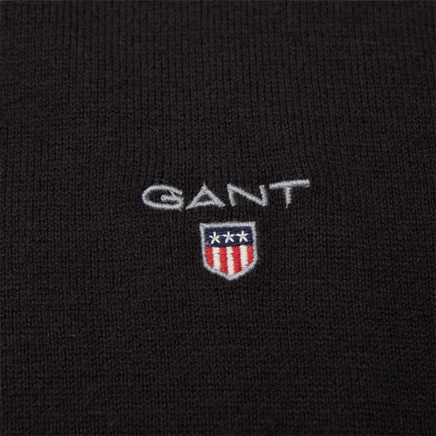 Gant Stickat COTTON WOOL C-NECK 83101 SORT