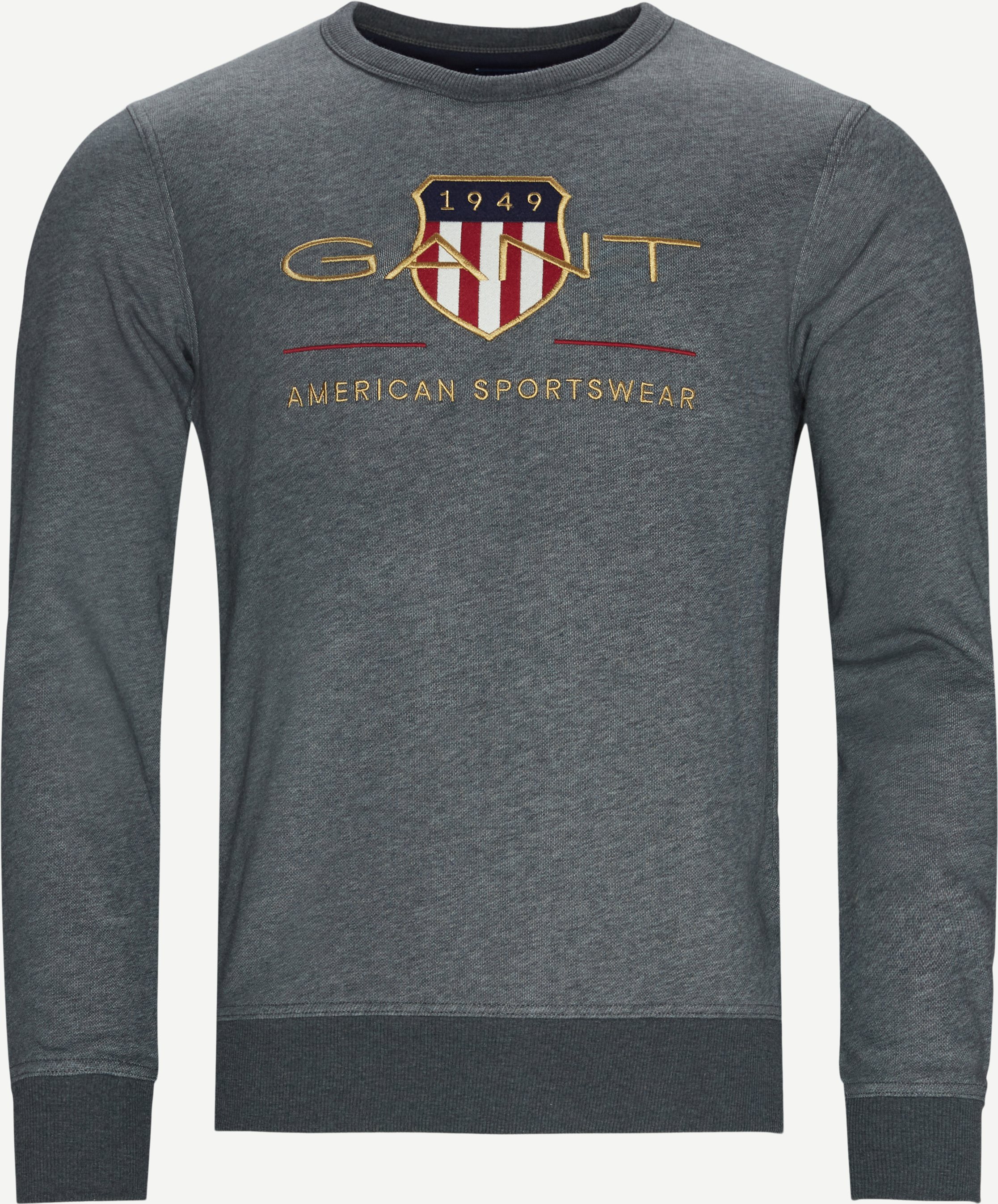 Shield Sweatshirt - Sweatshirts - Regular fit - Grå