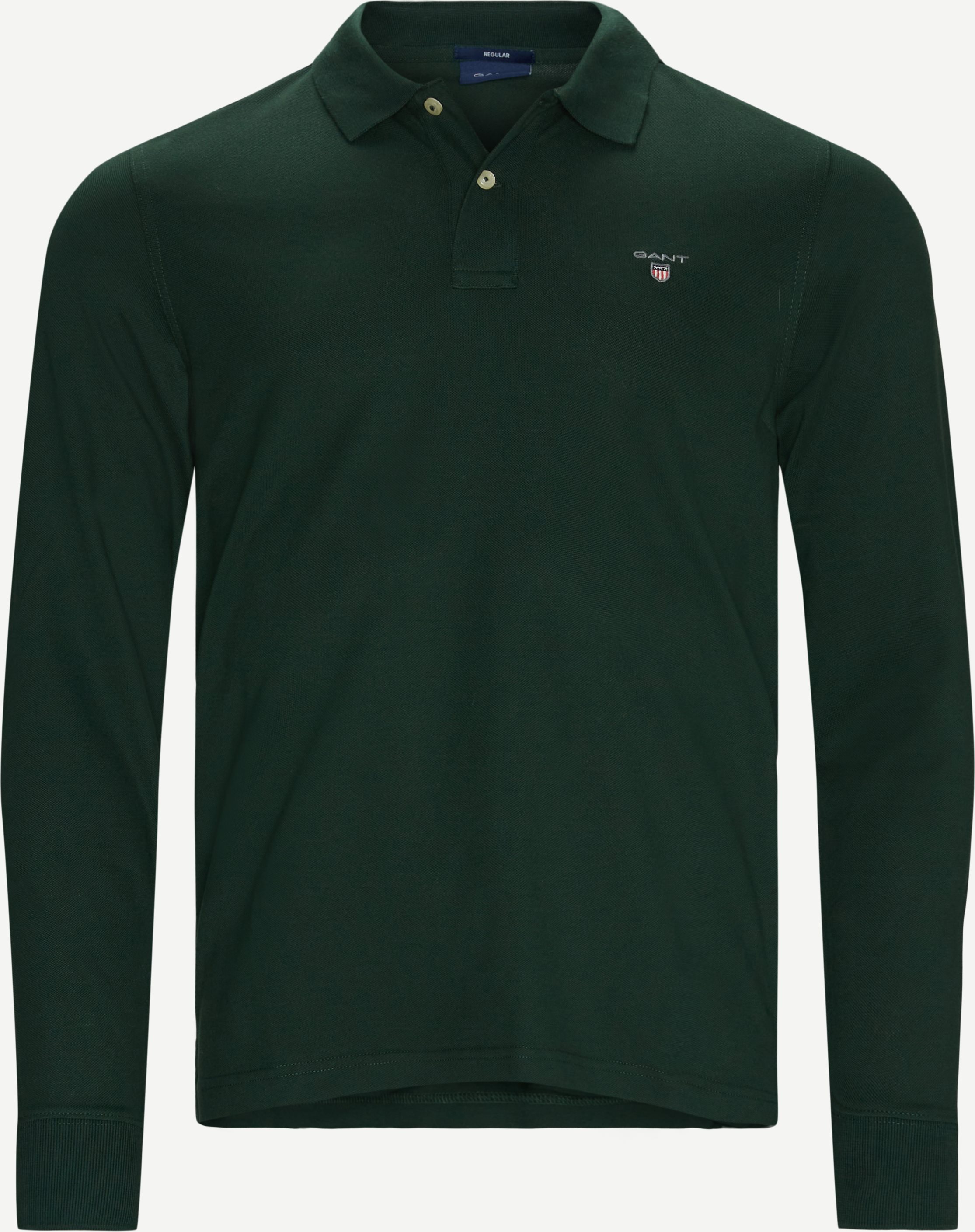 Orginal Pique långärmad Rugger - T-shirts - Regular fit - Grön
