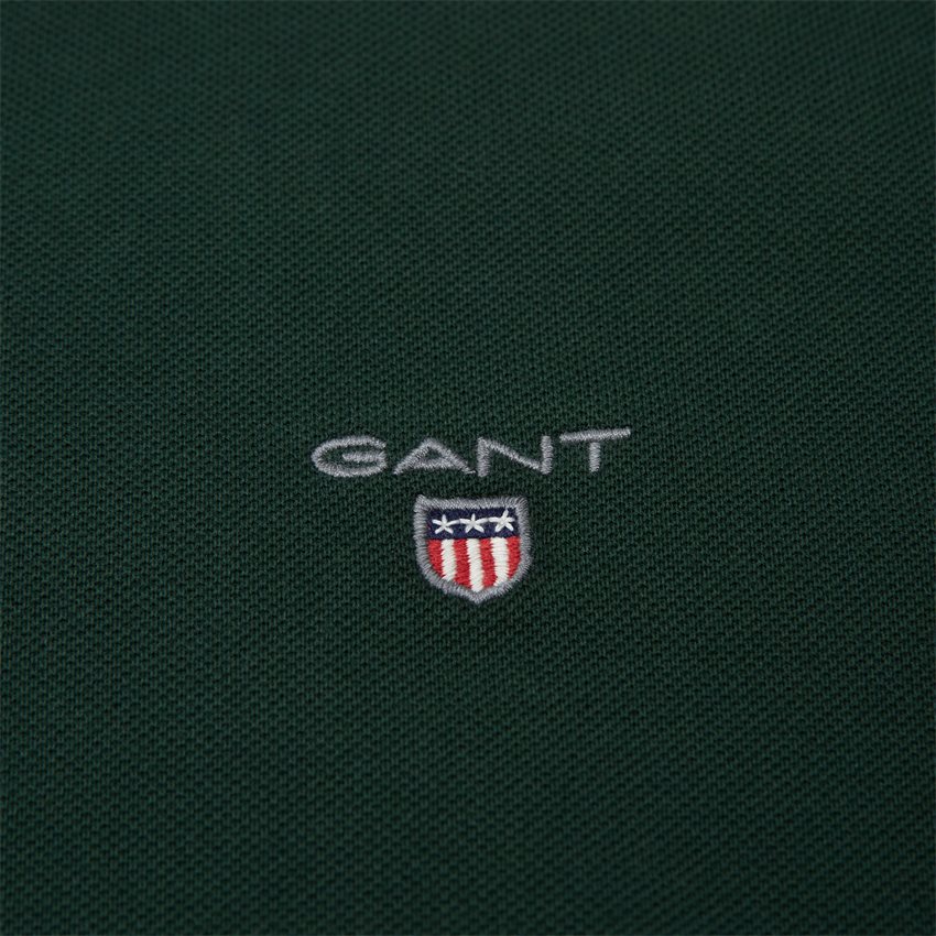 Gant T-shirts ORIGINAL PIQUE LS RUGGER 5201 GRØN