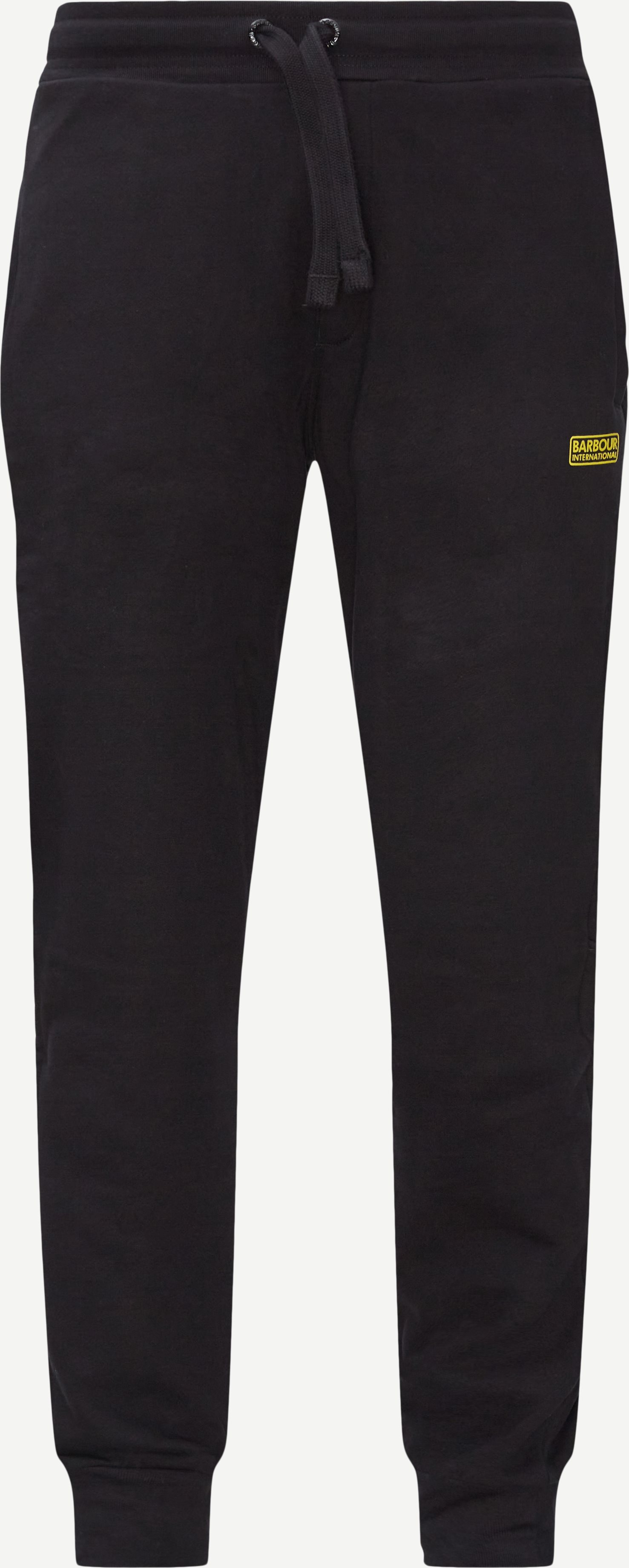 Sport Track Pants - Trousers - Regular fit - Black