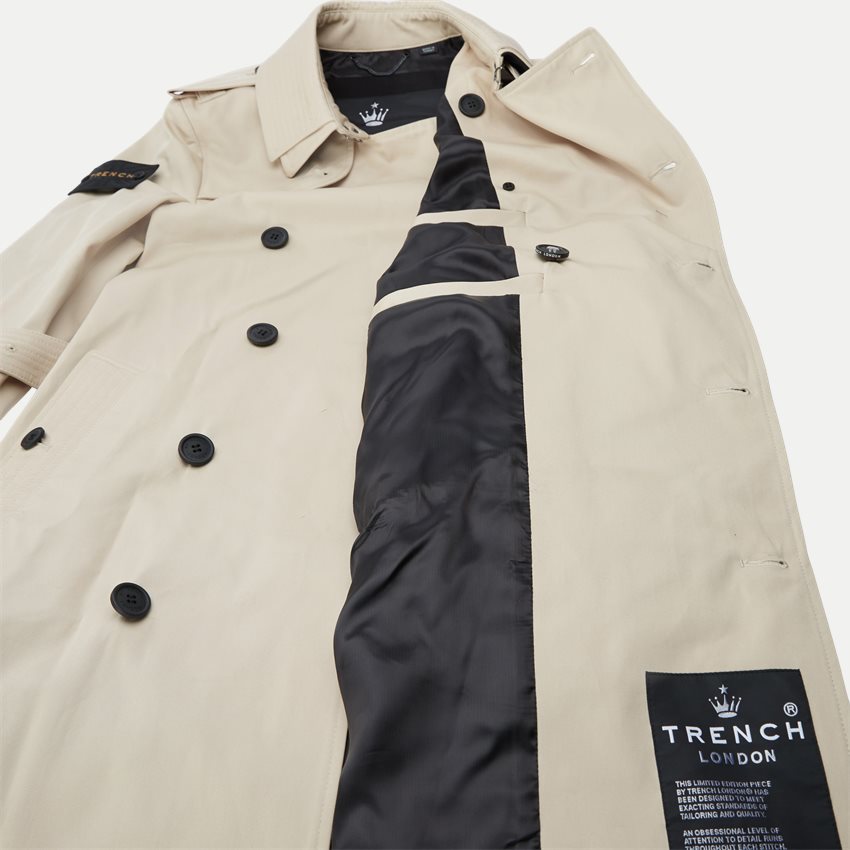 Trench Jackor THE KING CLASSIC TRENCH SAND