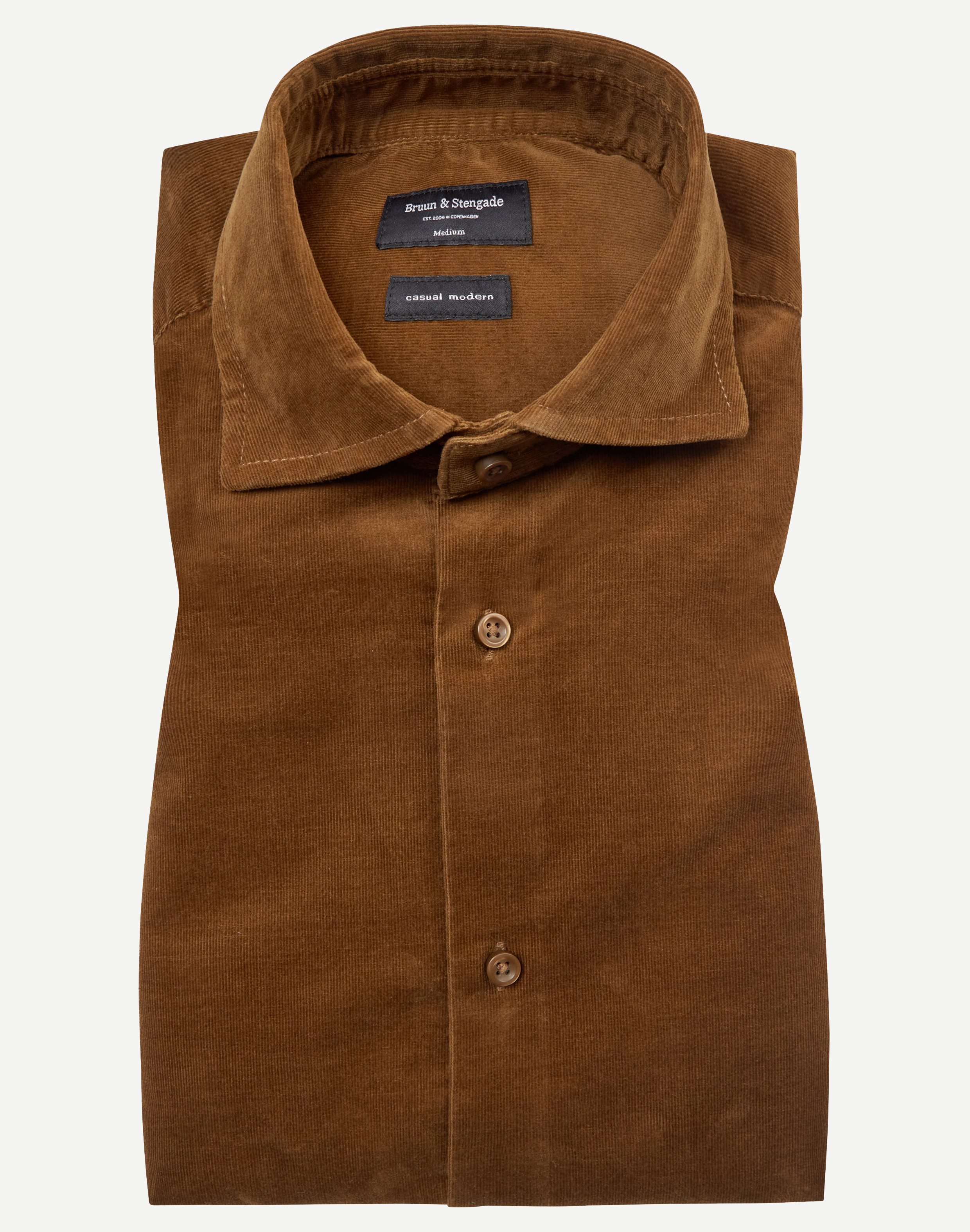 Jallow Shirt - Shirts - Casual fit - Brown