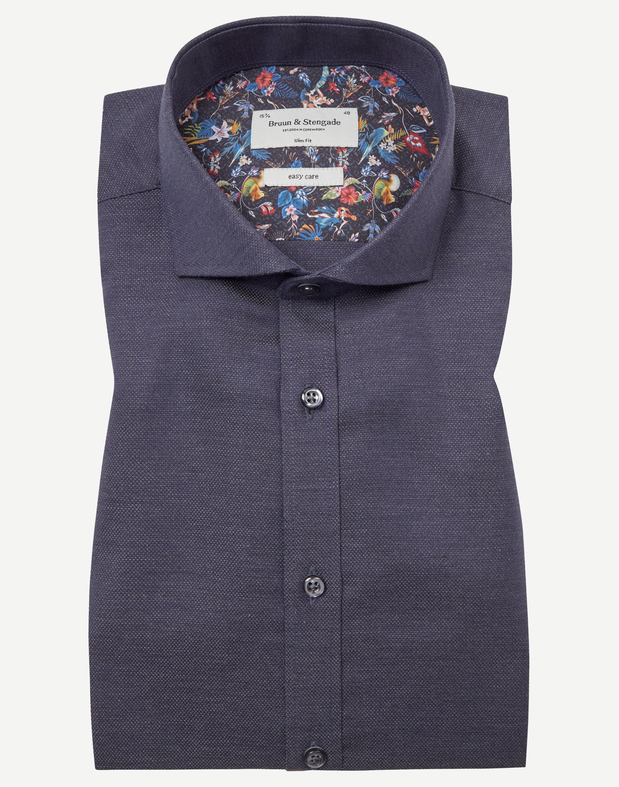 Lionel Shirt - Shirts - Slim fit - Blue