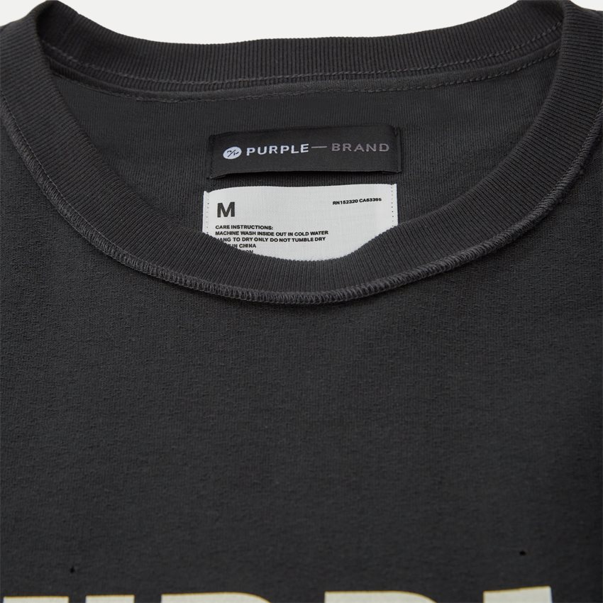 PURPLE T-shirts P101-HBWB122 SORT