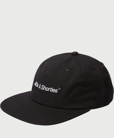 40S & SHORTIES Caps SLIME TEXT LOGO HAT Black