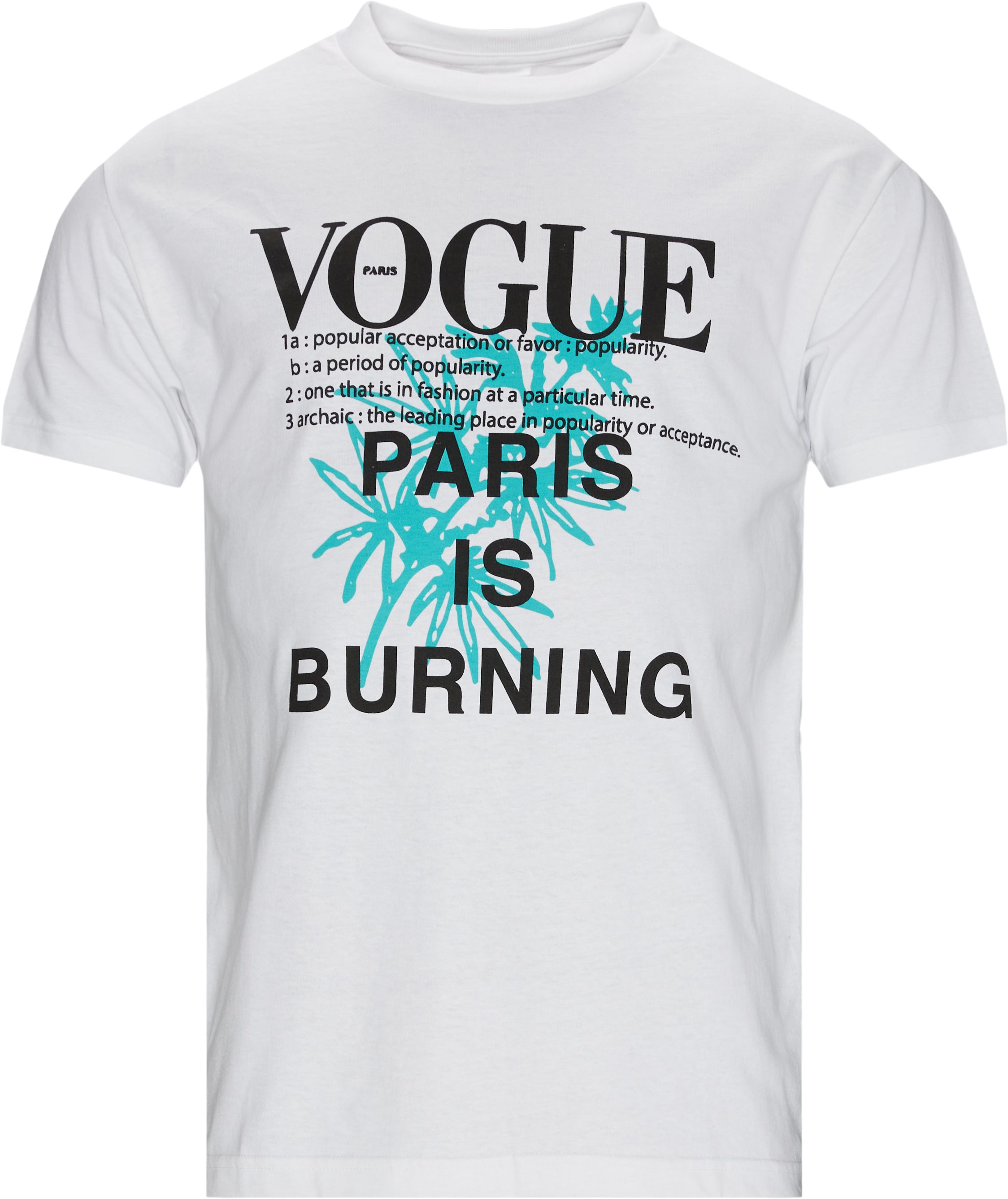 Paris Tee - T-shirts - Regular fit - Vit