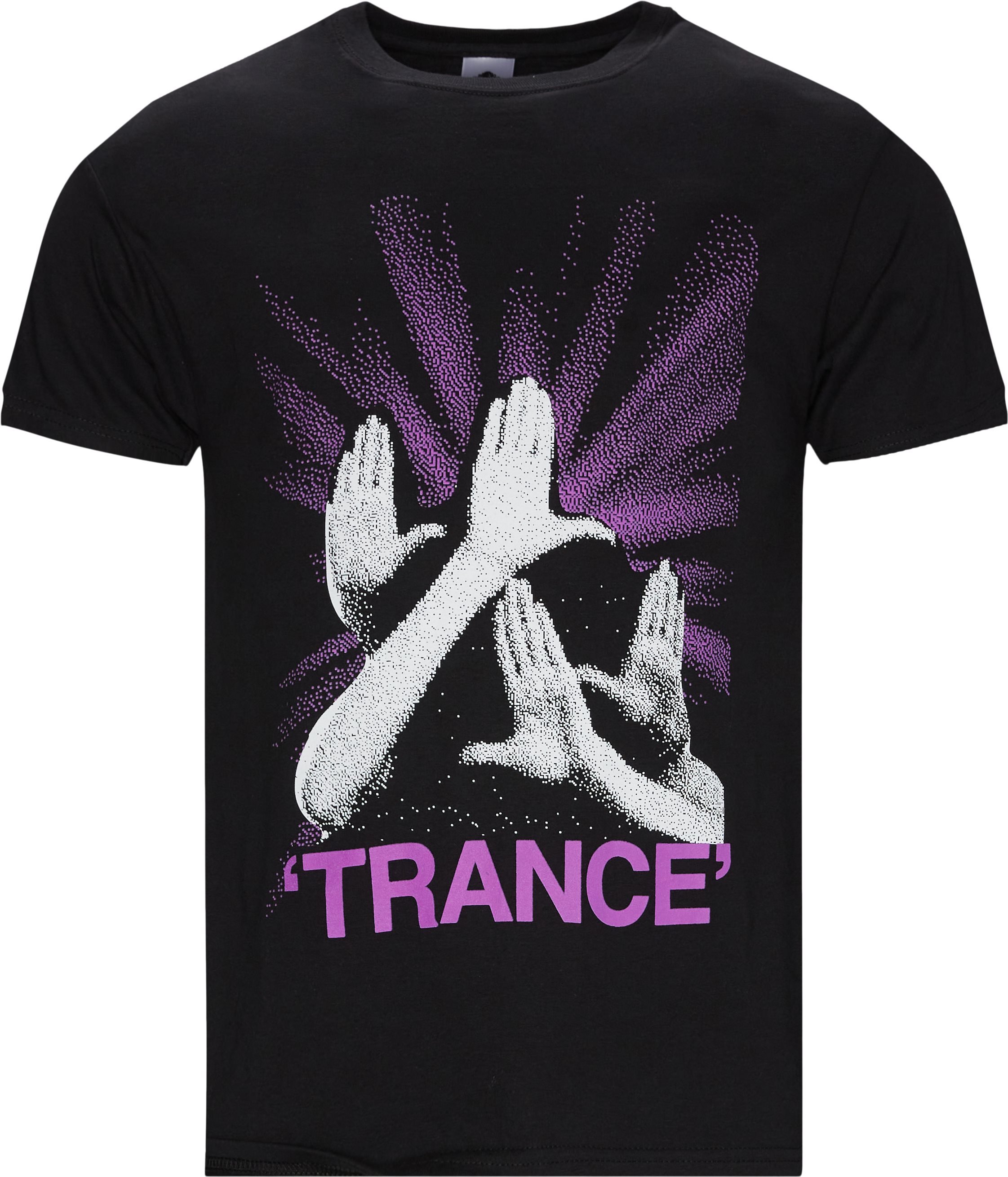 Trance Tee - T-shirts - Regular fit - Sort