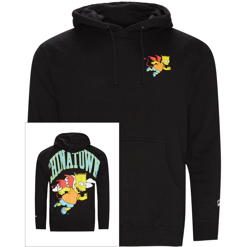 Chinatown Market Simpsons Devil Hoodie Black