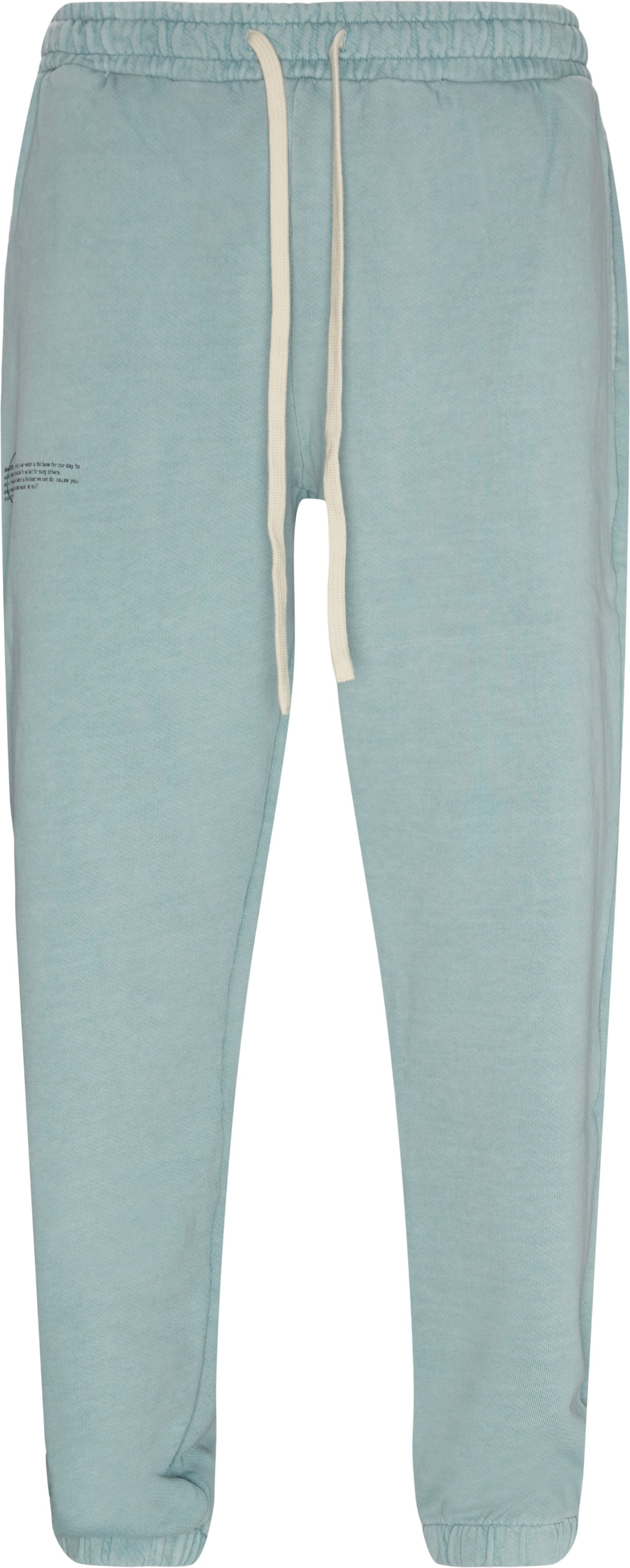 Project Earth sweatpants - Trousers - Regular fit - Turquoise