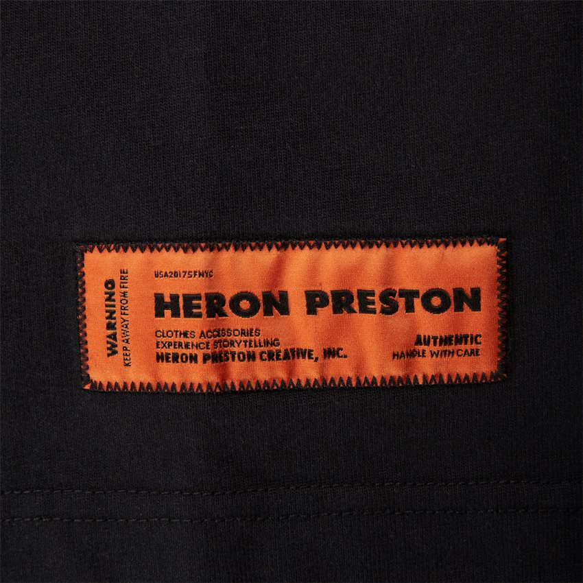 Heron Preston T-shirts HMAA021F21JER0021001 BLACK