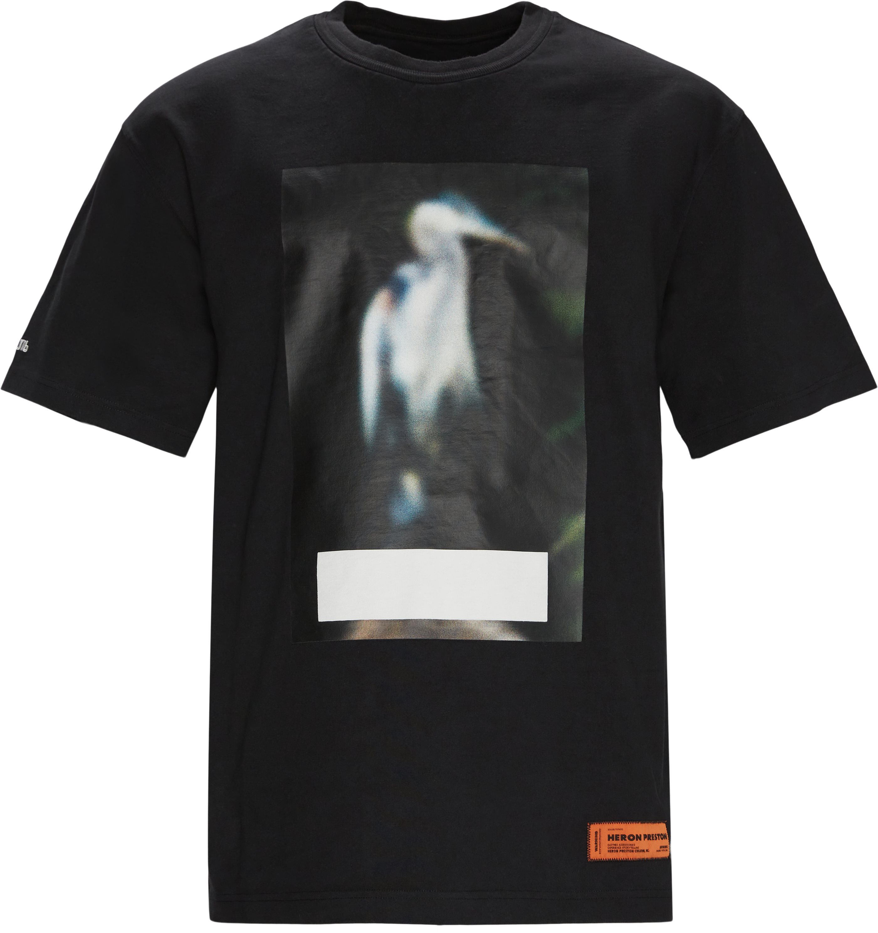 Censored Tee - T-shirts - Oversize fit - Black