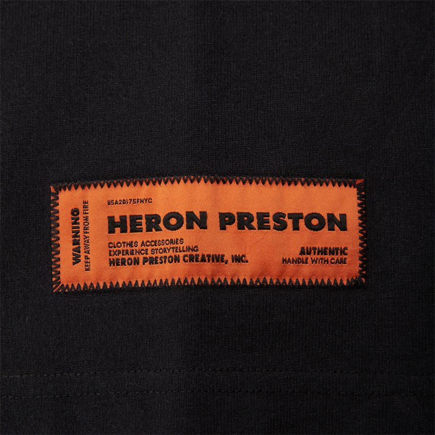 Heron Preston T-shirts HMAA026F21JER0011005 BLACK