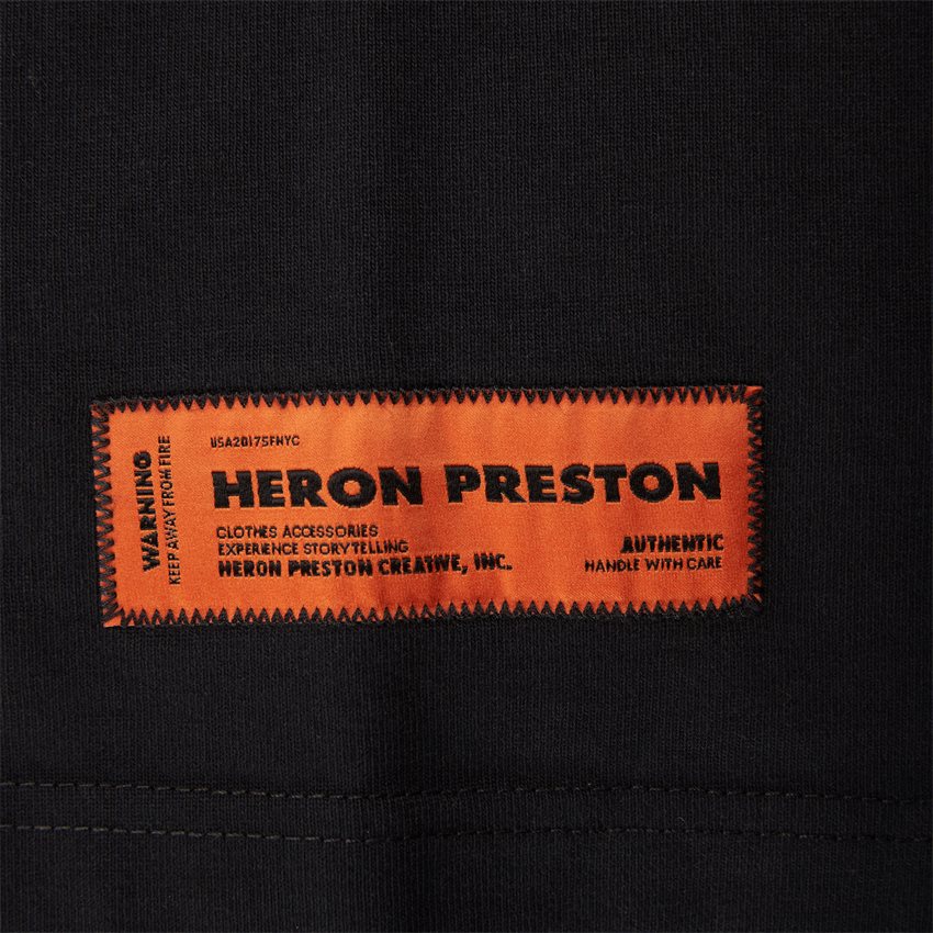 Heron Preston T-shirts HMAA025F21JER0041001 BLACK