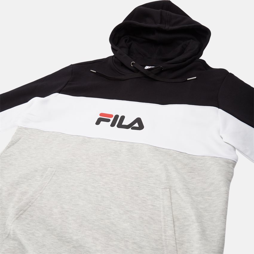FILA Sweatshirts ANALU BLOCKED HOODY SORT
