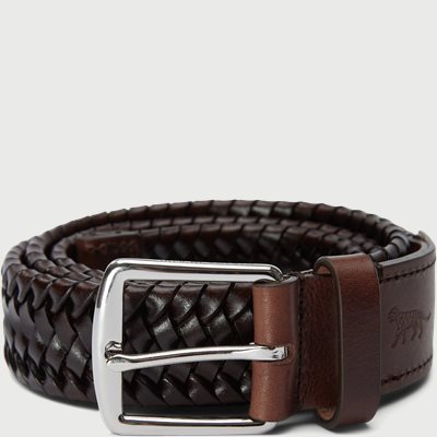Braidant Leather Braided Belt Braidant Leather Braided Belt | Brown