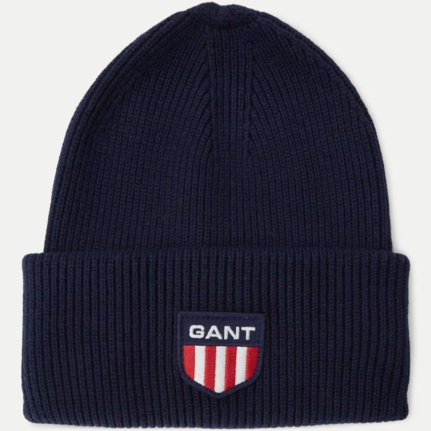 Gant Caps D1 GANT RETRO SHIELD BEANIE 9900061 NAVY