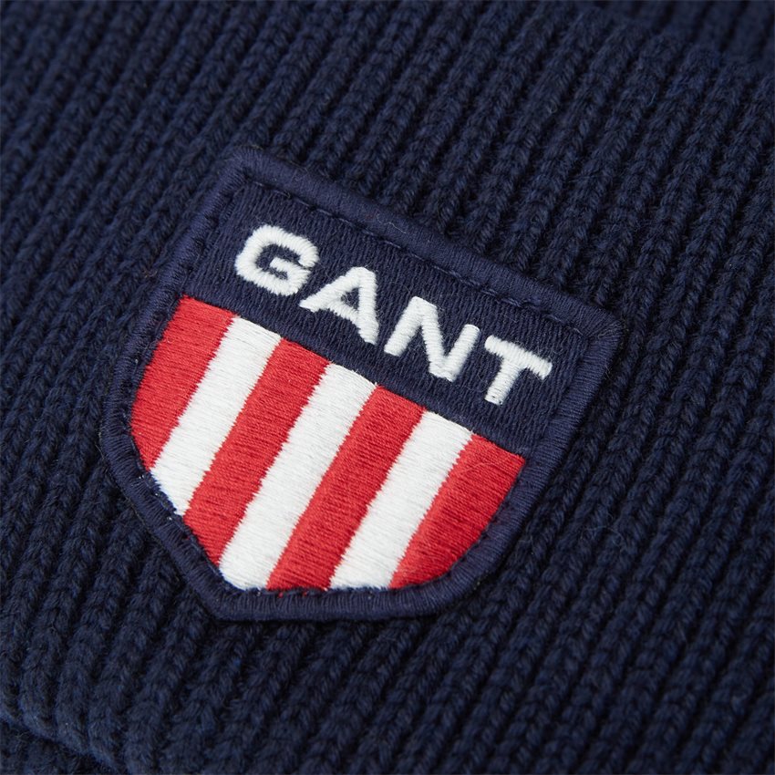 Gant Caps D1 GANT RETRO SHIELD BEANIE 9900061 NAVY