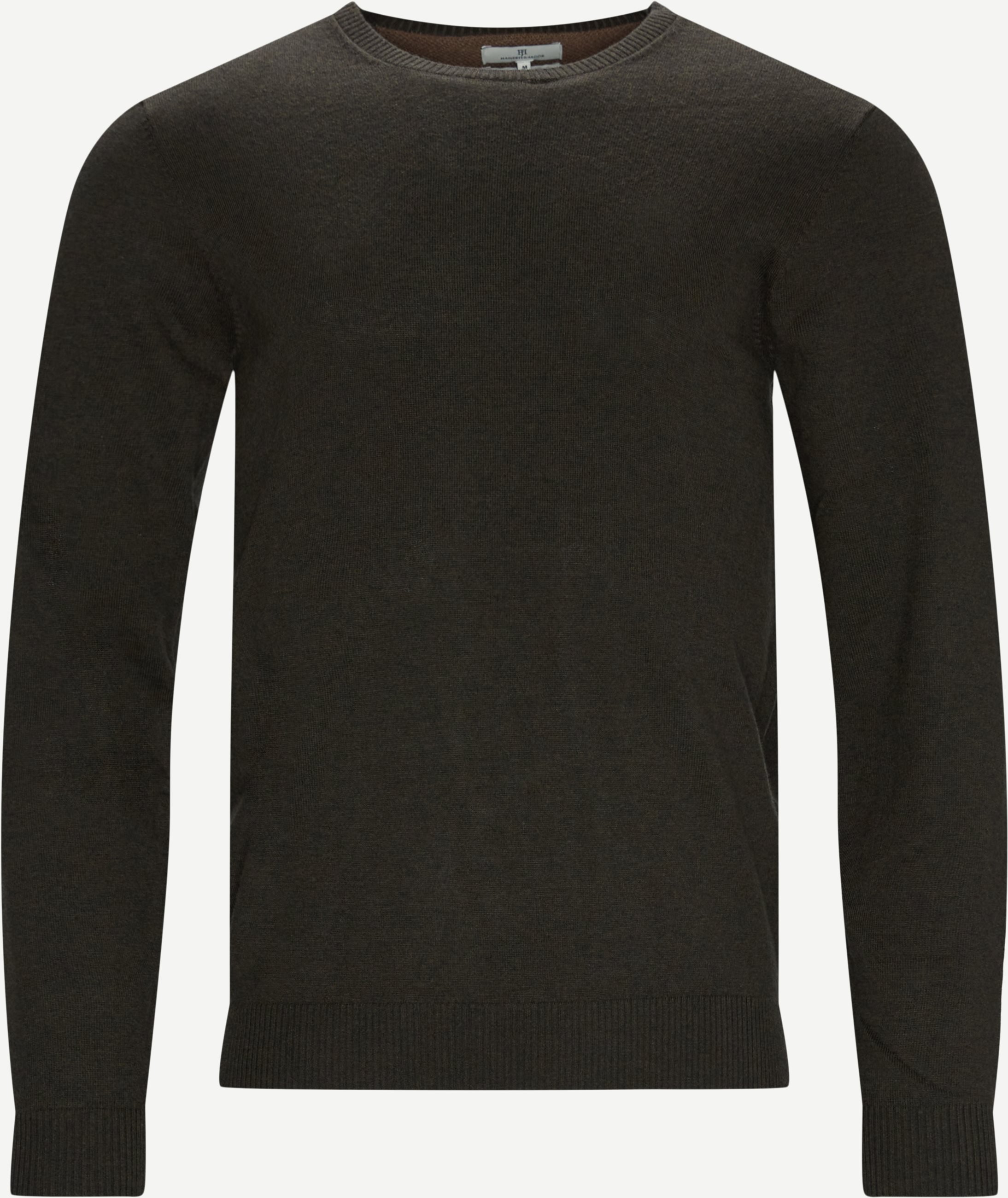 Crewneck Sweater Alcanta Strik - Strik - Regular fit - Army