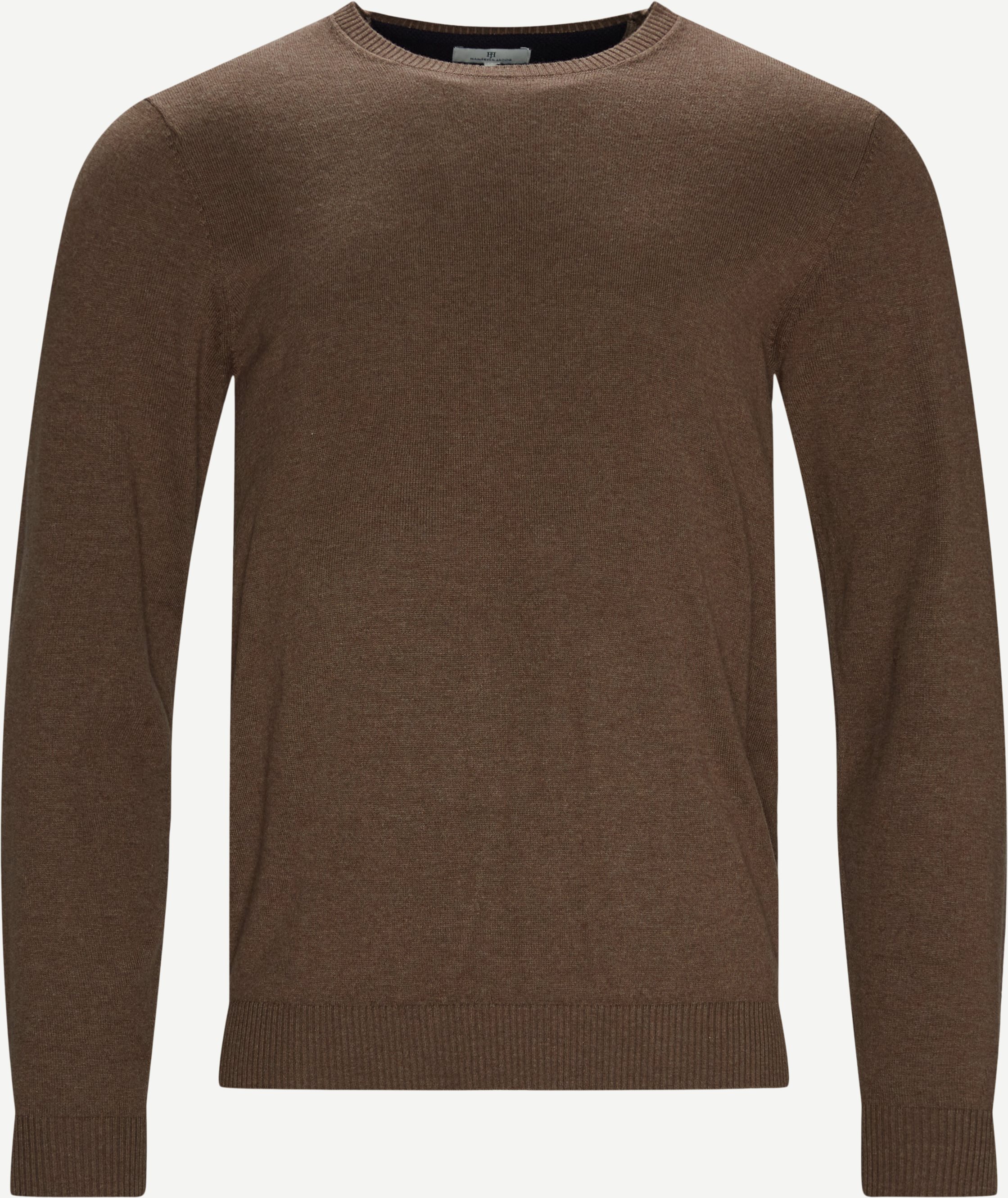 Crewneck Sweater Alcanta Strik - Strik - Regular fit - Brun