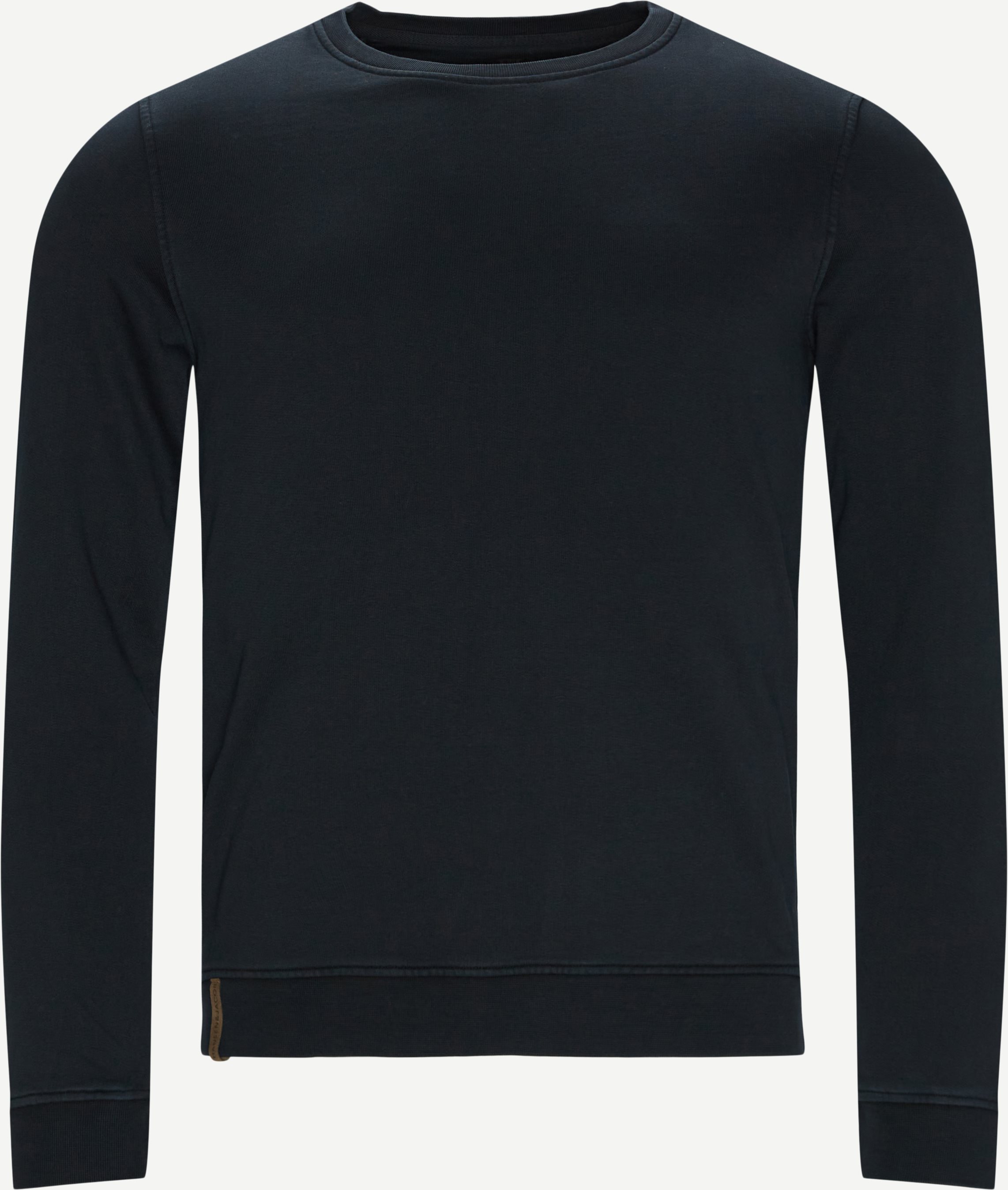 07098 Pullover mit Rundhalsausschnitt Sweatshirt - Sweatshirts - Regular fit - Blau