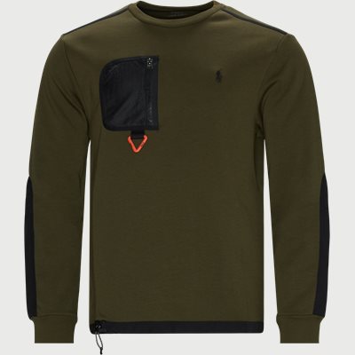 Klassisches Sweatshirt Regular fit | Klassisches Sweatshirt | Oliv