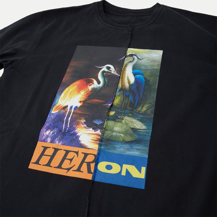 Heron Preston T-shirts HMAA029F21JER0011022 BLACK