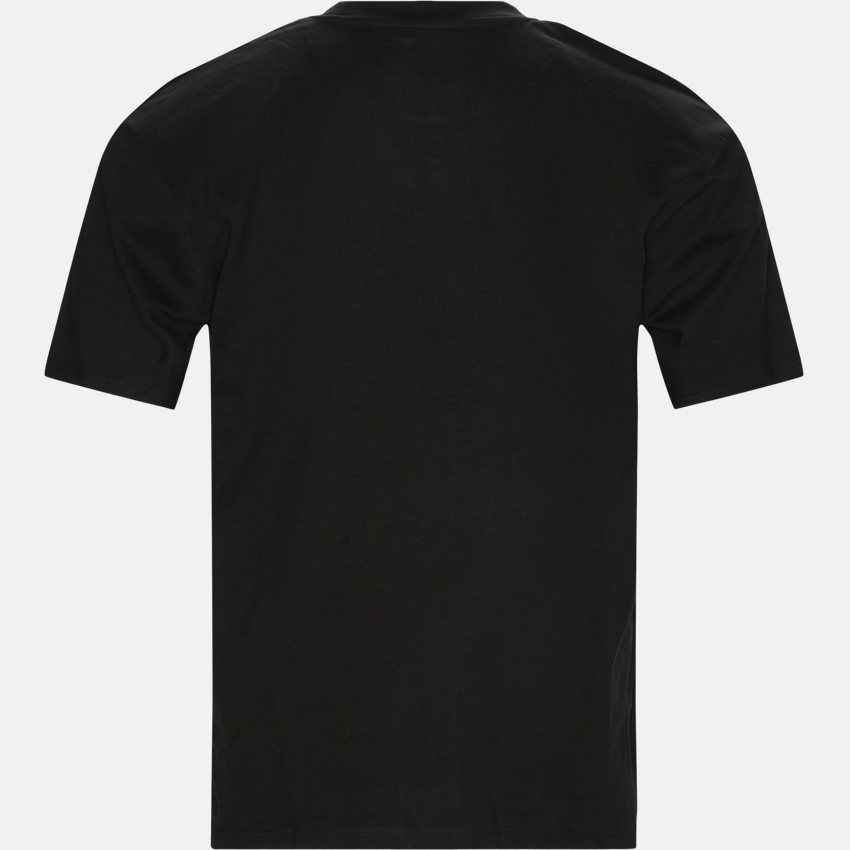 Karl Kani T-shirts SMALL SIGNATURE TEE 6069552 SORT