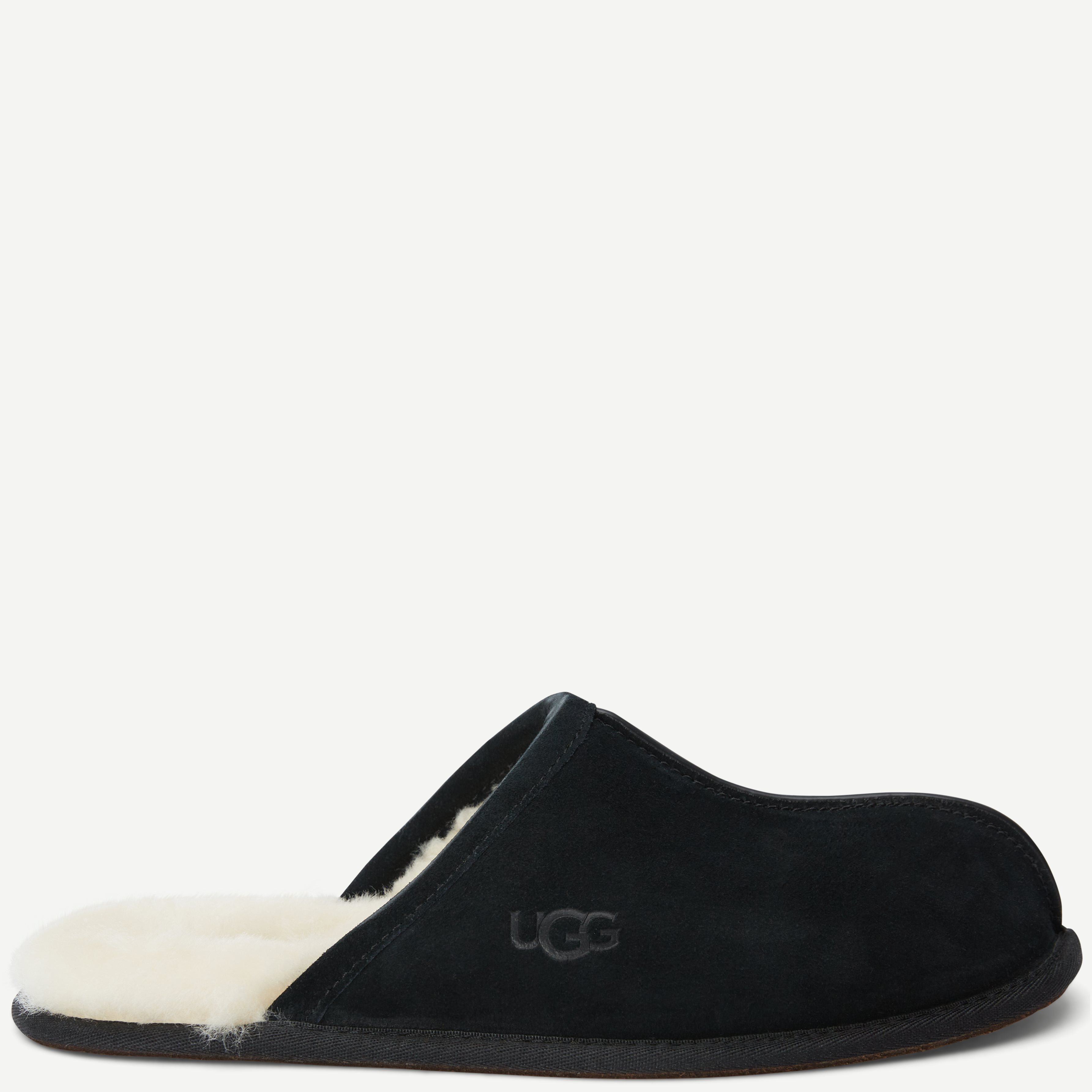 Scuff Slippers - Shoes - Black