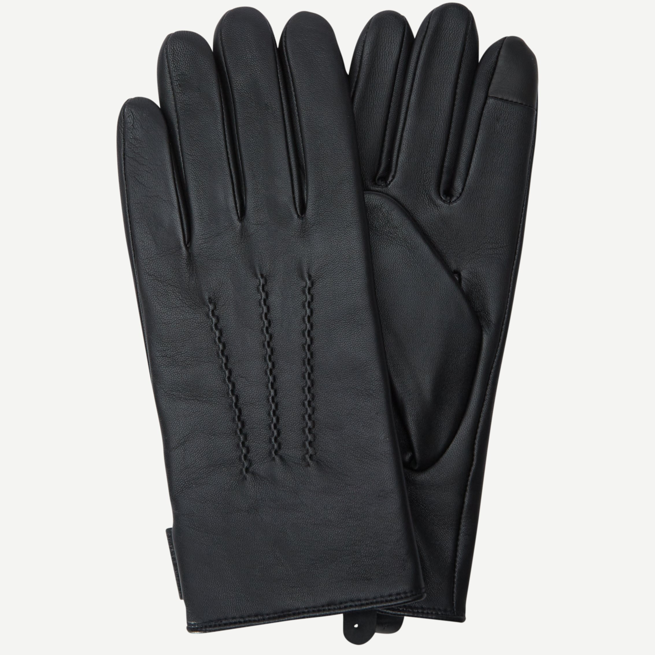 Garvin Leather Glove - Gloves - Black