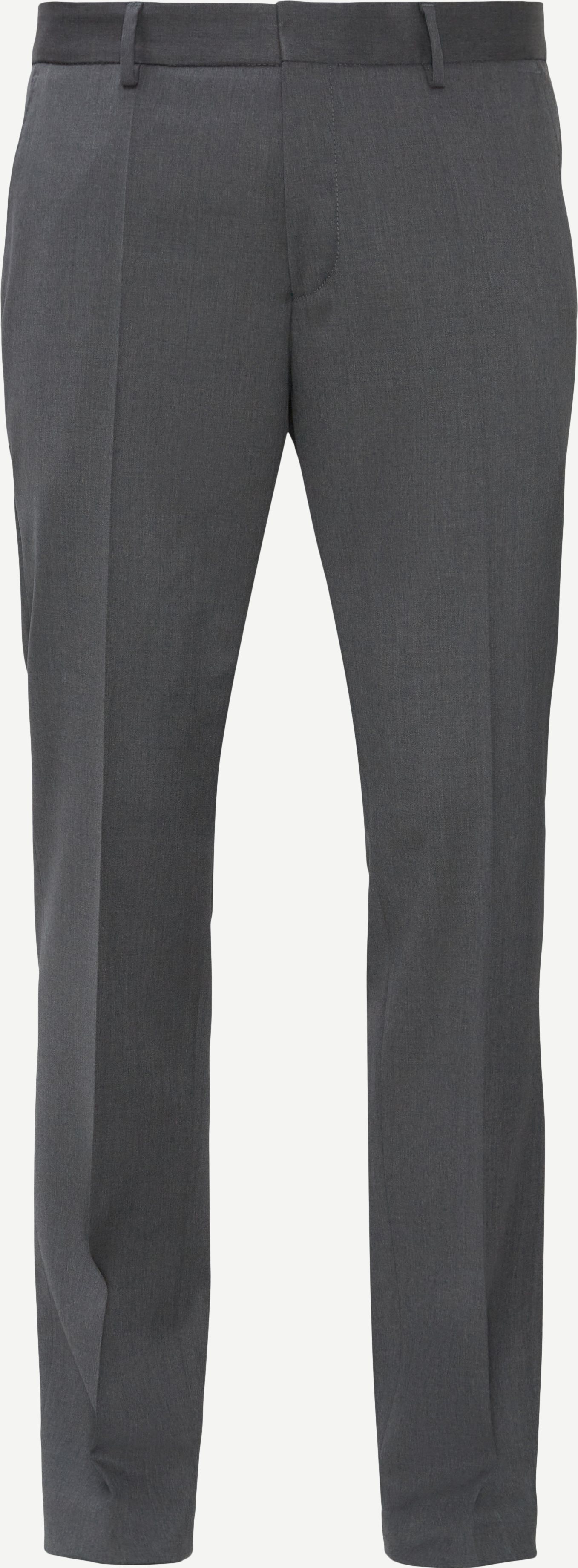 H-Genius-B1 Trousers - Trousers - Slim fit - Grey