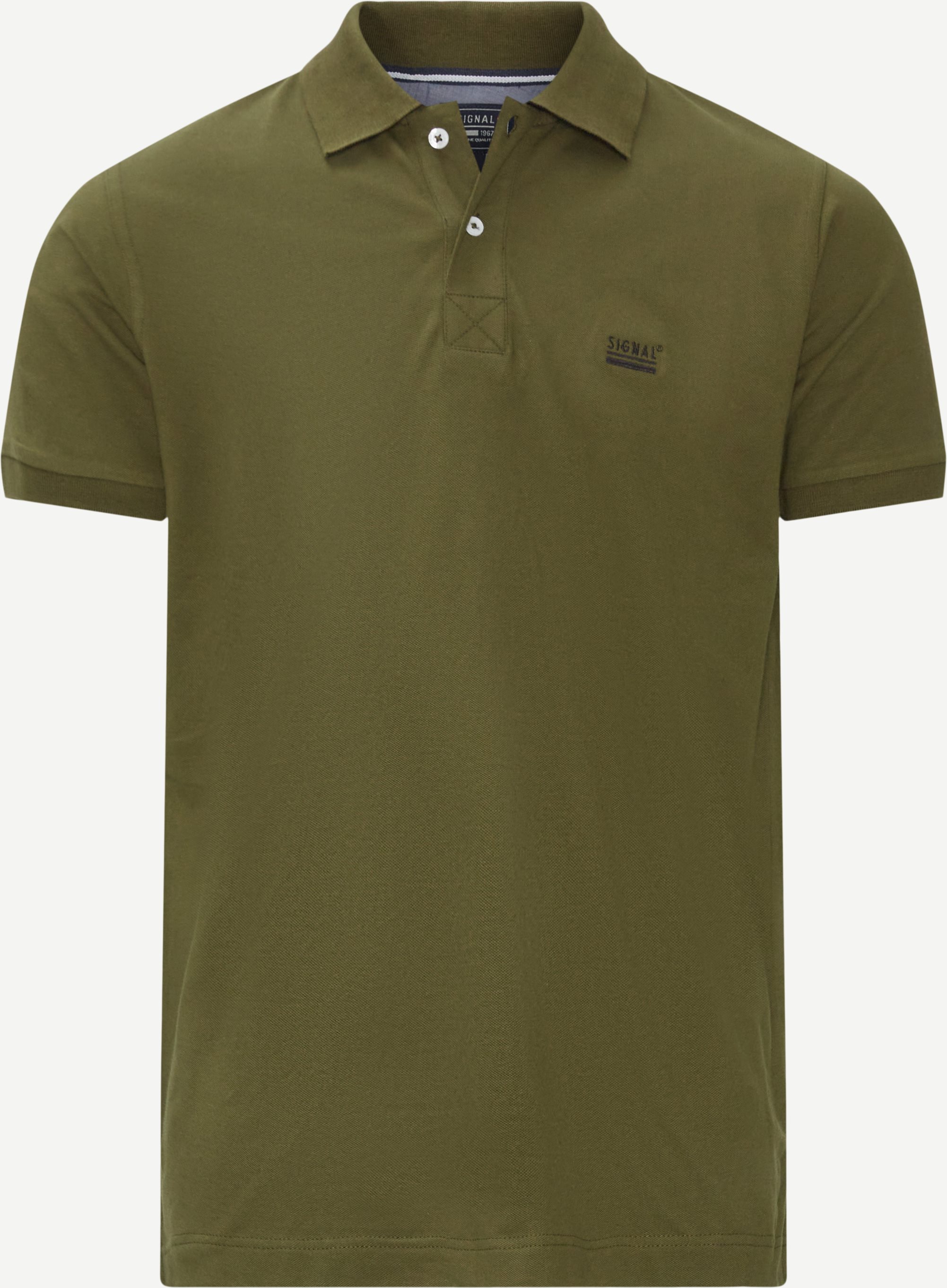 Nors Polo T-shirt - T-shirts - Regular fit - Army