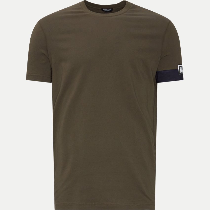 Dsquared2 T-shirts D9M3S3600 ARMY