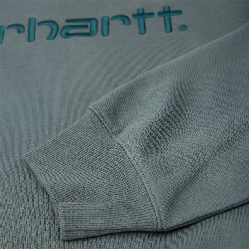 Carhartt WIP Sweatshirts CARHARTT CREW I030229 EUCALYPTUS