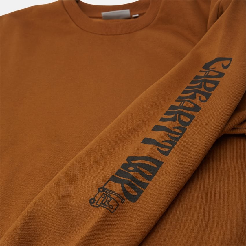 Carhartt WIP Sweatshirts REMOVALS I029534 BROWN